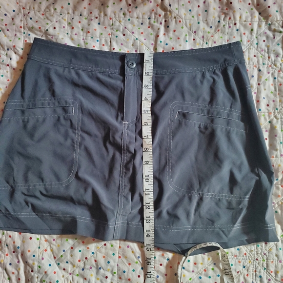 PrAna women's  skort size 8 gray. - Picture 7 of 7